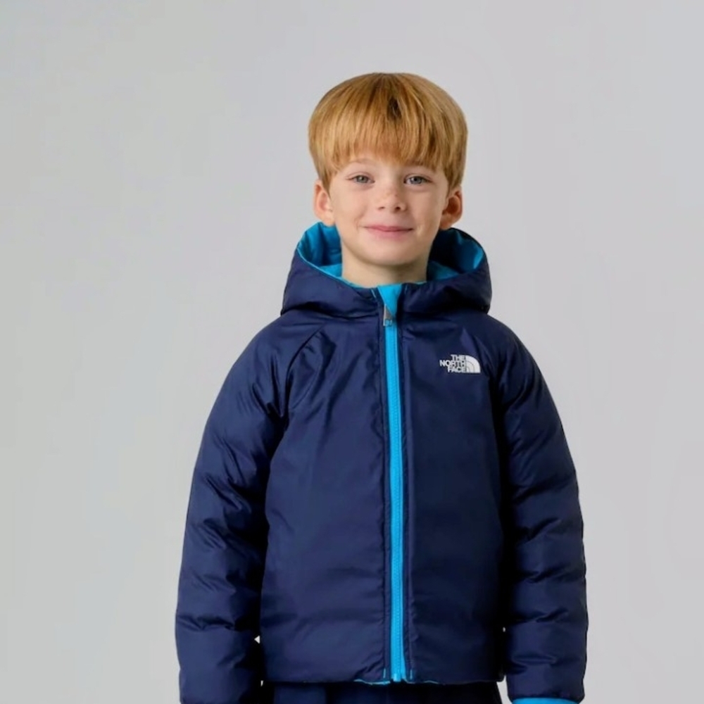 Children's Navy Blue Puffer Jacket by The North Face